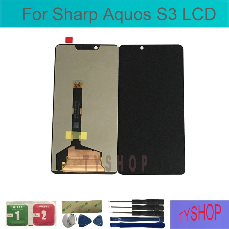 100% Tested 6.0'' For Aquos Sharp S3 FS8015 FS8032 LCD Display and Touch Screen Digitizer Assemble Replacement Original
100% Tested 6.0'' For Aquos Sharp S3 FS8015 FS8032 LCD Display and Touch Screen Digitizer Assemble Replacement Original