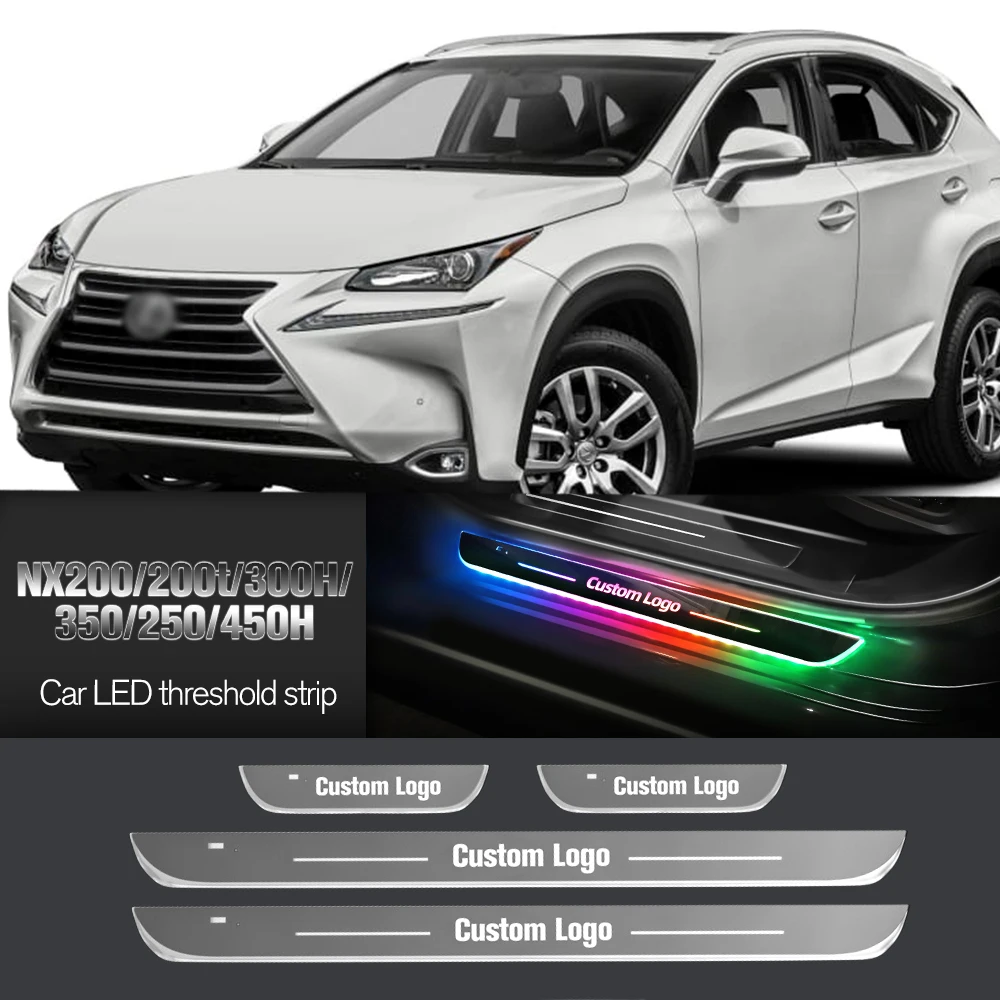 Car Door Sill Light For Lexus NX200 200T 300H 350 250 450H Customized Logo LED Welcome Threshold Pedal Lamp Accessories
Car Door Sill Light For Lexus NX200 200T 300H 350 250 450H Customized Logo LED Welcome Threshold Pedal Lamp Accessories