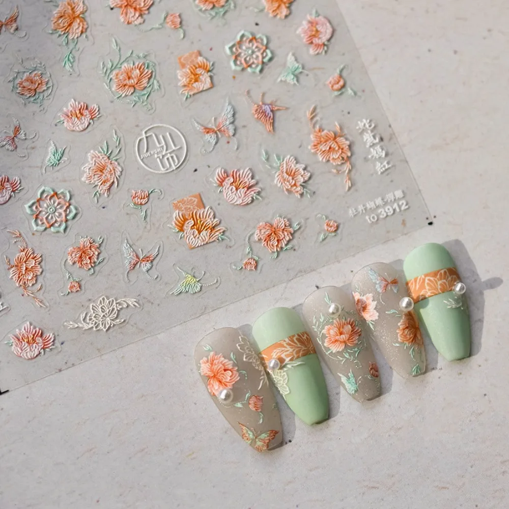 Bronzing Flower Nail Art Stickers Butterfly Japanese Kawaii Rose Flower Nail Decorations Peony Decals DIY Adhesive Accessories
Bronzing Flower Nail Art Stickers Butterfly Japanese Kawaii Rose Flower Nail Decorations Peony Decals DIY Adhesive Accessories