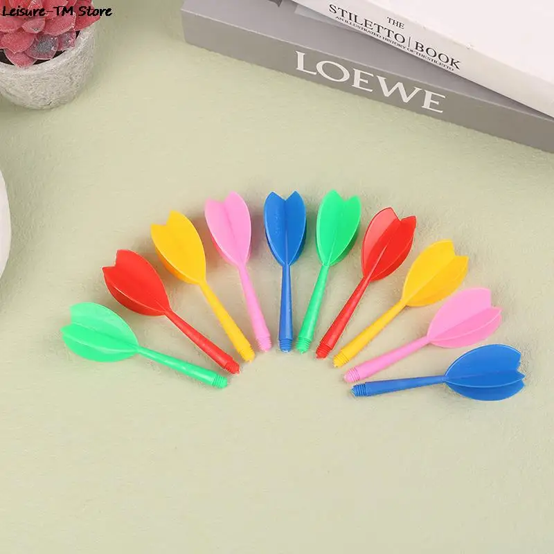 10Pcs 6mm ABS Shaft Thread Diameter One-Piece Dart Tail Flight Darts Replacement Accessories Durable Plastic Darts
10Pcs 6mm ABS Shaft Thread Diameter One-Piece Dart Tail Flight Darts Replacement Accessories Durable Plastic Darts