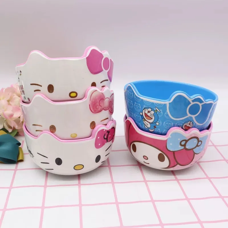 Kawaii Sanrio Anime Tableware Bowl Cute Hello Kittys My Melody Cartoon Soup Bowls and Complementary Food Utensils Gifts for Kids
Kawaii Sanrio Anime Tableware Bowl Cute Hello Kittys My Melody Cartoon Soup Bowls and Complementary Food Utensils Gifts for Kids