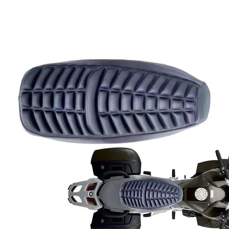 

Shock Absorbing Motorcycle Seat Cushion Insulation Motorbike Anti Slip Gel Seat Cushion Universal Fit For Comfortable Riding