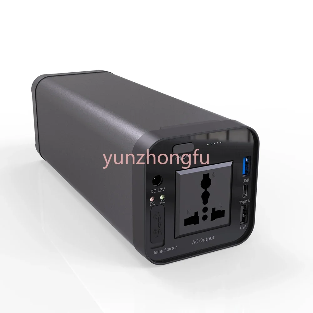 

AC 110 V / 220 Output Lithium Battery Outdoor Portable Power Station Storage Bank
