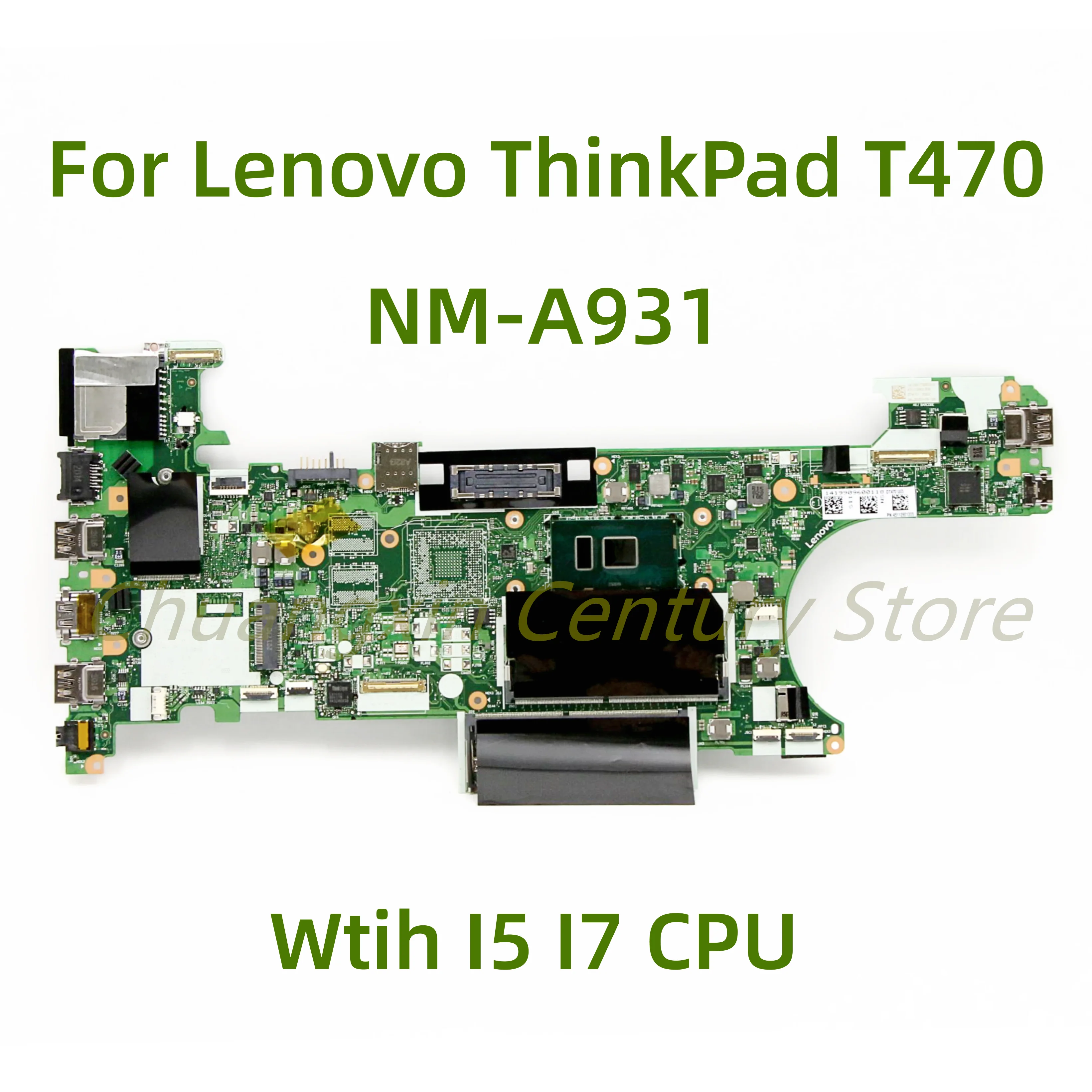 Подходит для ноутбука Lenovo ThinkPad T470, материнская плата CT470, телефон с I5 I7 6-го/7-го ЦПУ, 100% Протестировано, полностью работает
Подходит для ноутбука Lenovo ThinkPad T470, материнская плата CT470, телефон с I5 I7 6-го/7-го ЦПУ, 100% Протестировано, полностью работает