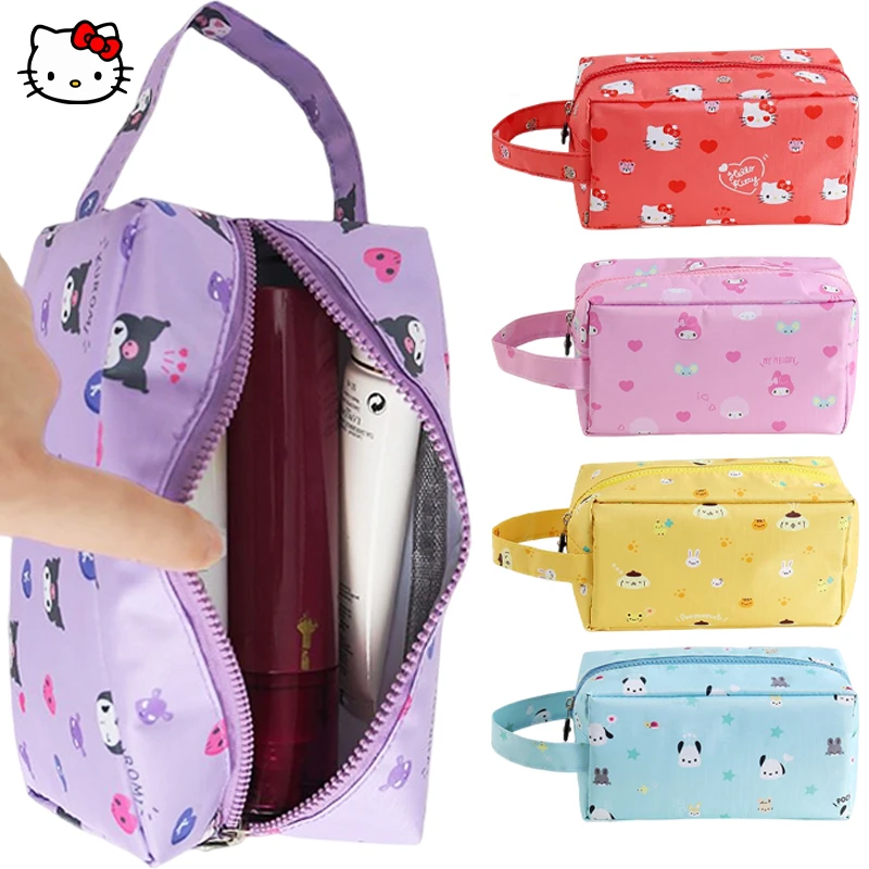 New Kawaii Sanrio Cosmetic Bag Hello Kitty Kuromi My Melody Cute Cartoon Waterproof Storage Bag Girl Portable Toiletry Bag Gift
New Kawaii Sanrio Cosmetic Bag Hello Kitty Kuromi My Melody Cute Cartoon Waterproof Storage Bag Girl Portable Toiletry Bag Gift