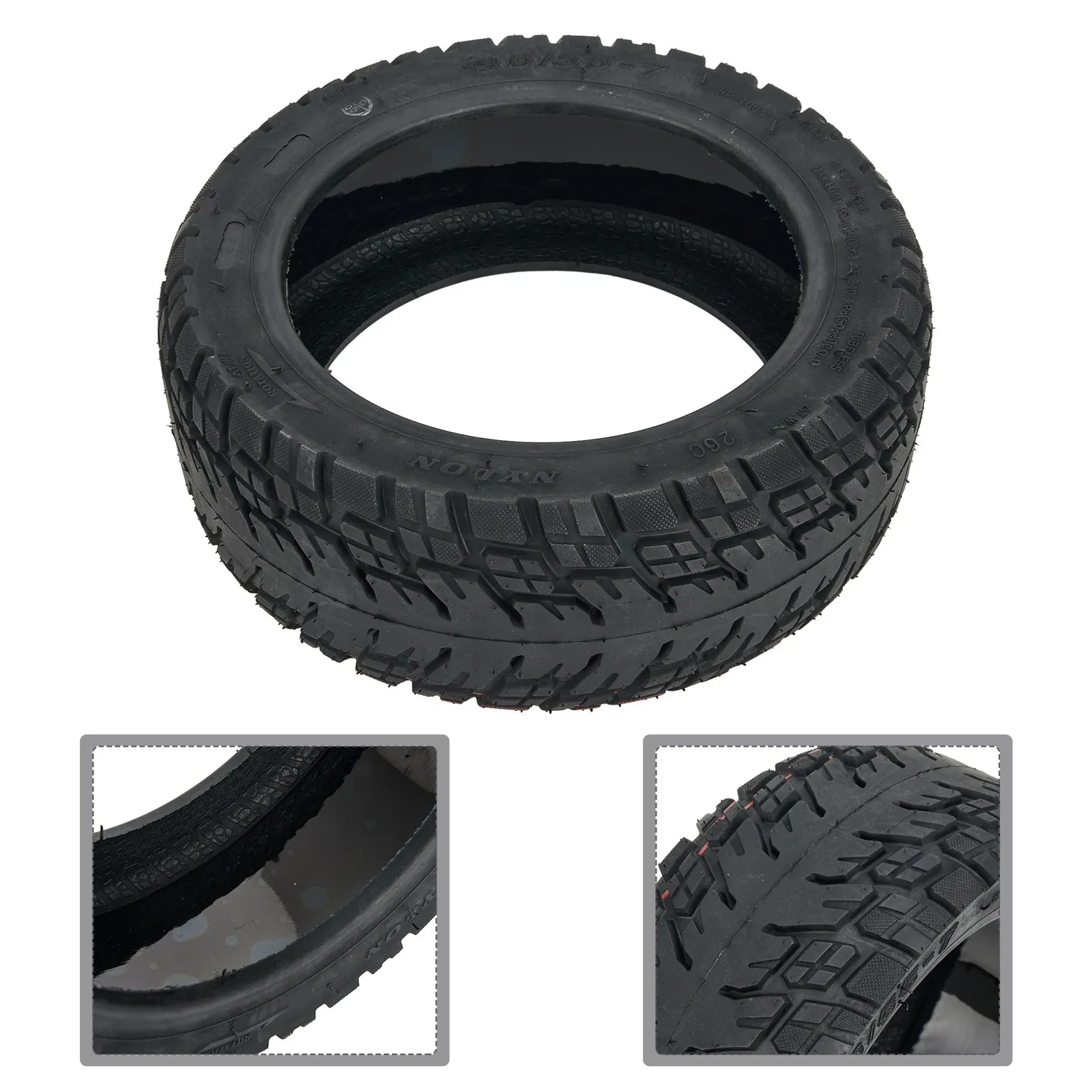 E-Scooter Replacement Parts 2023 New Tubeless Tyre 90/55-7 Black 11 Inch Built-in Live Glue For Segway GT1 GT2
E-Scooter Replacement Parts 2023 New Tubeless Tyre 90/55-7 Black 11 Inch Built-in Live Glue For Segway GT1 GT2
