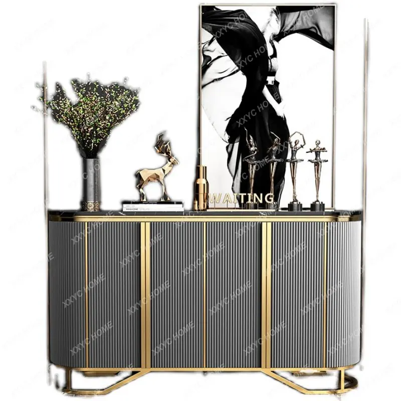 Italian Affordable Luxury Style Sideboard Cabinet Simple Living Room Marble Entrance Cabinet Doorway Curio Cabinet Tea Cabinet
Italian Affordable Luxury Style Sideboard Cabinet Simple Living Room Marble Entrance Cabinet Doorway Curio Cabinet Tea Cabinet