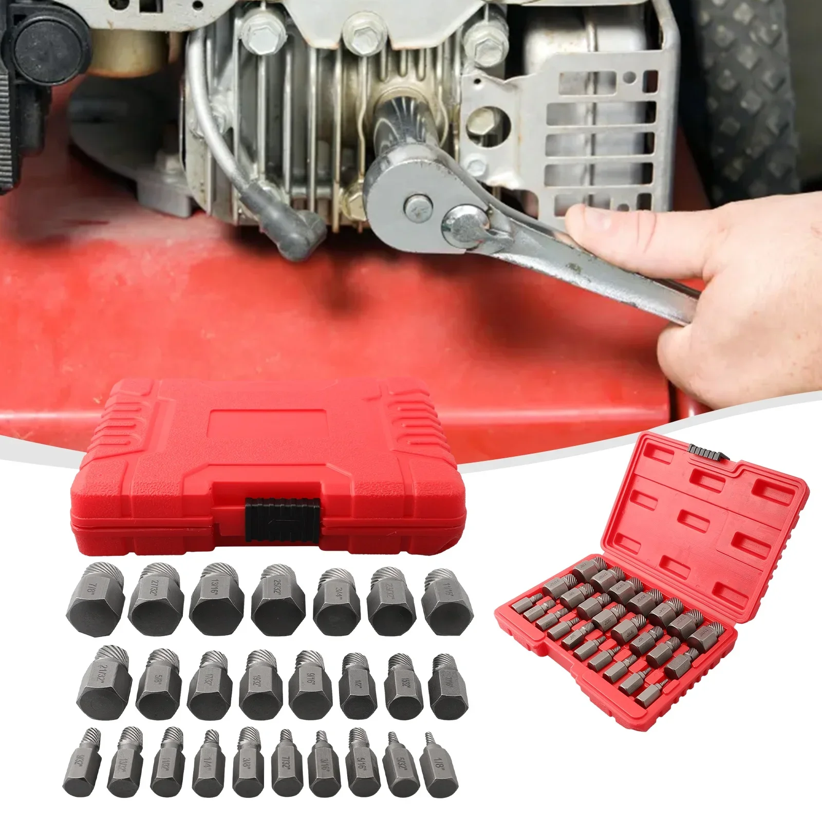 Broken Head Hex Screw Extractor Home Renovations Bolt Remover Carbon Steel Rounded Multi Teeth Screw Extractor Set
Broken Head Hex Screw Extractor Home Renovations Bolt Remover Carbon Steel Rounded Multi Teeth Screw Extractor Set