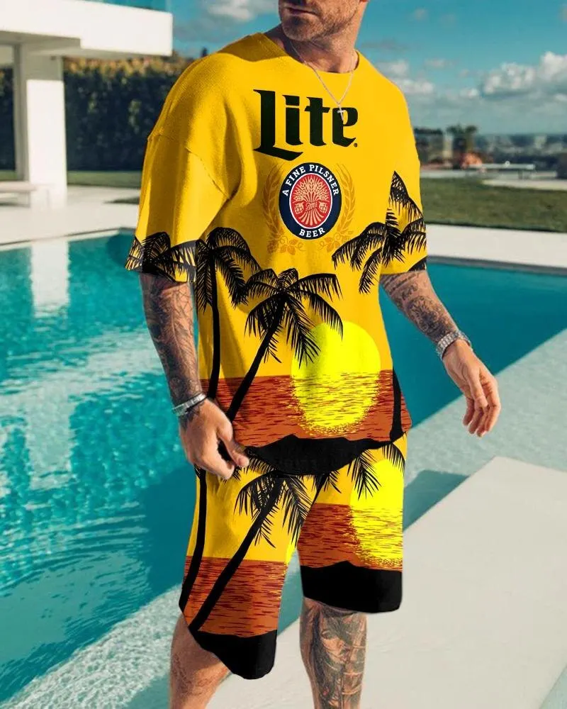 2023 Hawaii Men’s Set Summer 3D Print 2 Pcs Man T-Shirt+Shorts Sports Outfits Casual Trend Beach Vacation Harajuku Street Suits
2023 Hawaii Men’s Set Summer 3D Print 2 Pcs Man T-Shirt+Shorts Sports Outfits Casual Trend Beach Vacation Harajuku Street Suits