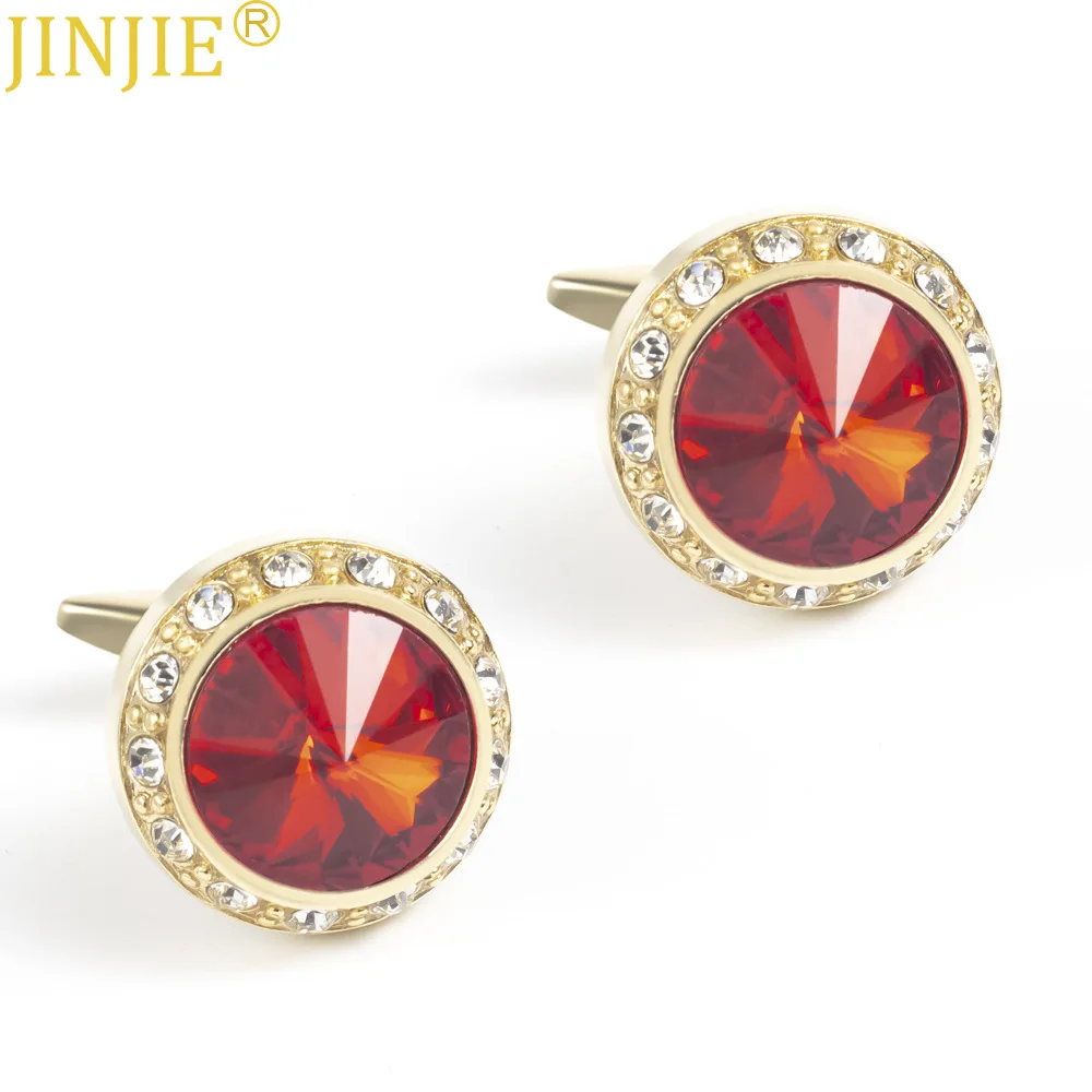 Fashion New Gold-plated Crystal Cufflinks Wholesale French Men's All-match French Shirt Cufflinks Customization Jewelry Gift Man
Fashion New Gold-plated Crystal Cufflinks Wholesale French Men's All-match French Shirt Cufflinks Customization Jewelry Gift Man