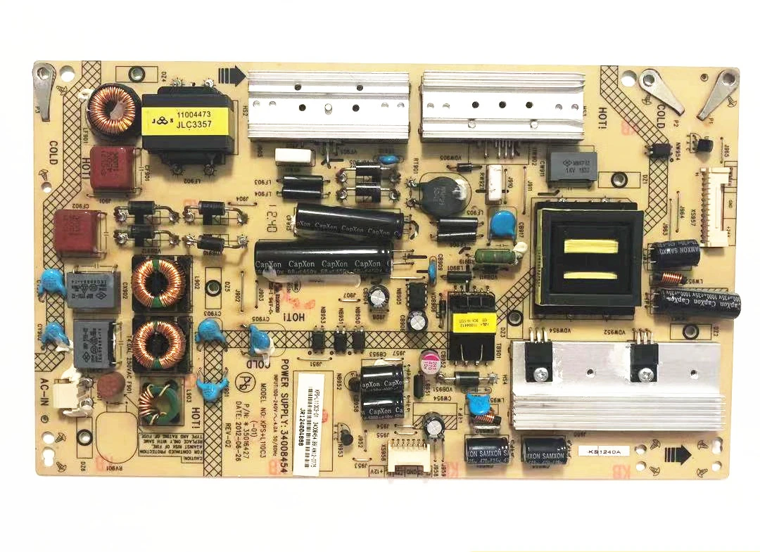 LED42R6100PDE X8100PDE плата питания 34008454 34009862 34012464
LED42R6100PDE X8100PDE плата питания 34008454 34009862 34012464