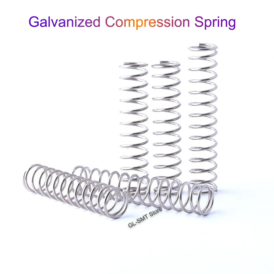 5Pcs Galvanized Compression Spring Wire Dia 0.8mm Spring Steel Y-Type Compressed Spring Return Spring Length 10-100mm
5Pcs Galvanized Compression Spring Wire Dia 0.8mm Spring Steel Y-Type Compressed Spring Return Spring Length 10-100mm