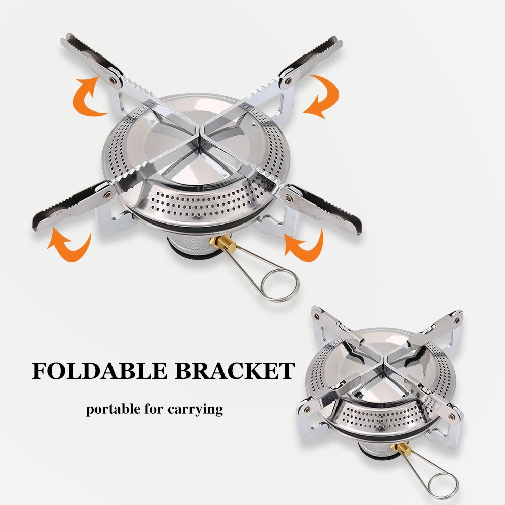 Portable Outdoor Camping Gas Stove Camp Cooking Supplies Hiking Backpacking Picnic Ultralight Cooking Gas Burner Stove Furnace
Portable Outdoor Camping Gas Stove Camp Cooking Supplies Hiking Backpacking Picnic Ultralight Cooking Gas Burner Stove Furnace