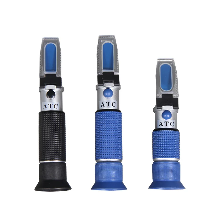 Hand-held refractometer sugar meter fruit sweetness concentration meter refraction freezing point meter salinity meter
Hand-held refractometer sugar meter fruit sweetness concentration meter refraction freezing point meter salinity meter