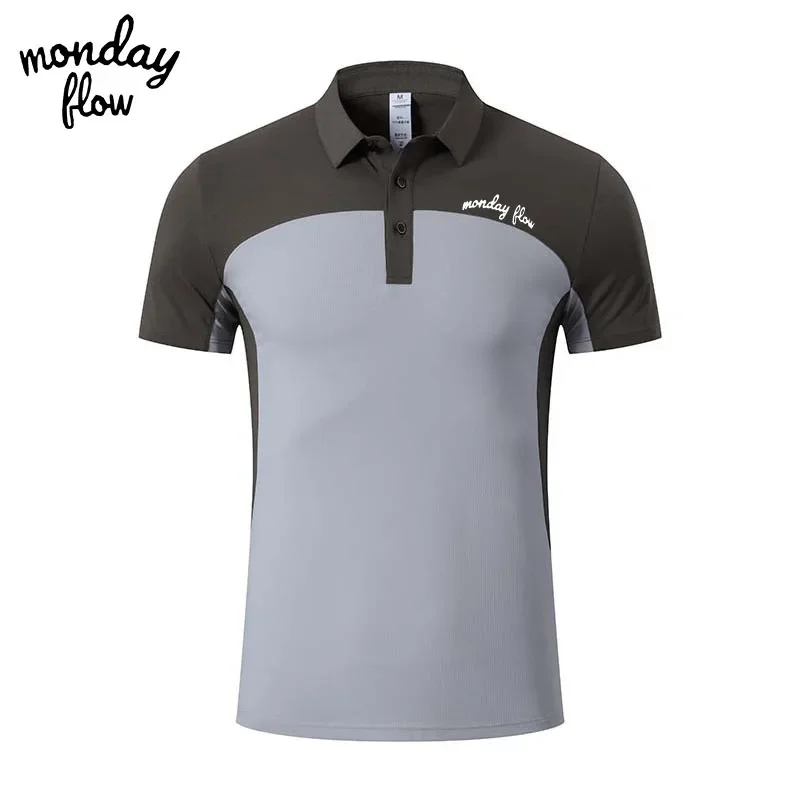 Мужская дышащая рубашка-поло с коротким рукавом, для гольфа
Мужская дышащая рубашка-поло с коротким рукавом, для гольфа