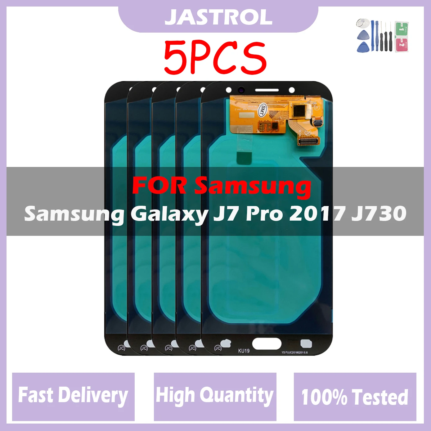 ЖК-дисплей Amoled для Samsung J730, ЖК-дисплей для Samsung Galaxy J7 Pro 2017, ЖК-дисплей с дигитайзером в сборе, J730F SM-J730FM
ЖК-дисплей Amoled для Samsung J730, ЖК-дисплей для Samsung Galaxy J7 Pro 2017, ЖК-дисплей с дигитайзером в сборе, J730F SM-J730FM