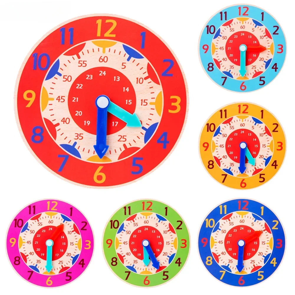 Baby Montessori Wooden Clock Learning Educational Toys Hour Minute Cognitive Clocks Toys for Kids Early Preschool Teaching Aids
Baby Montessori Wooden Clock Learning Educational Toys Hour Minute Cognitive Clocks Toys for Kids Early Preschool Teaching Aids