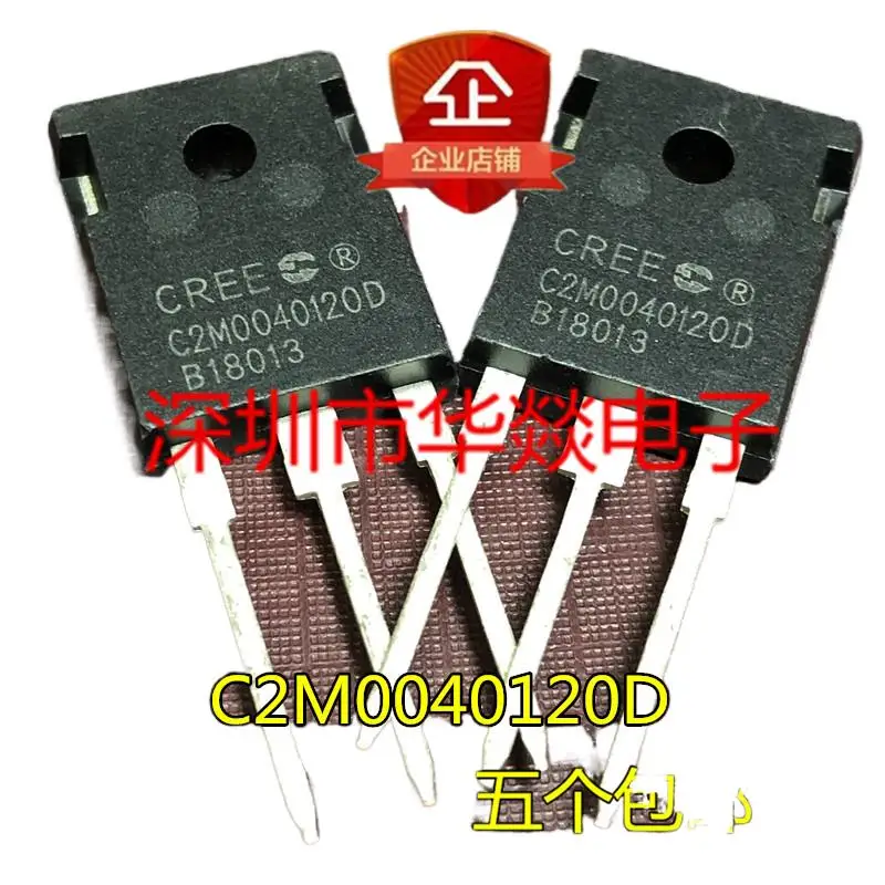 5 шт. C2M0040120D TO-247 1200V 60A 
5 шт. C2M0040120D TO-247 1200V 60A