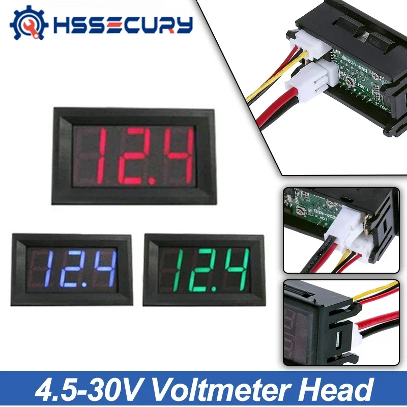 Mini Digital Voltmeter Ammeter 0.56inch LED Panel DC 4.5-30V Amp Volt Voltage Current Meter Two-wire RGB Display Voltage test
Mini Digital Voltmeter Ammeter 0.56inch LED Panel DC 4.5-30V Amp Volt Voltage Current Meter Two-wire RGB Display Voltage test