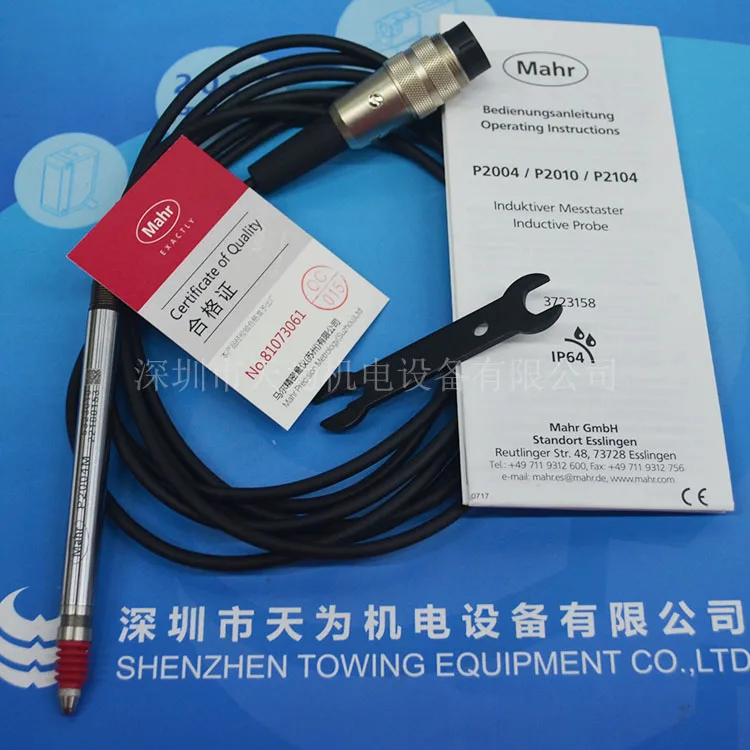 【 Original - One-year Warranty 】 German Mahr Mar Precision Measuring Instrument P2004M Inductance Probe
【 Original - One-year Warranty 】 German Mahr Mar Precision Measuring Instrument P2004M Inductance Probe