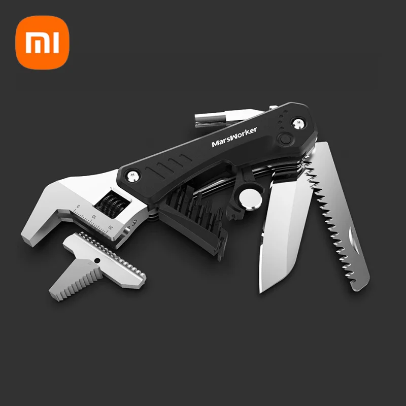 Xiaomi Marsworker Hand Tool Multi-Functional Wrench Knife Pliers Stainless Steel Folding Tools Wire Cutter Outdoor Hand Tools
Xiaomi Marsworker Hand Tool Multi-Functional Wrench Knife Pliers Stainless Steel Folding Tools Wire Cutter Outdoor Hand Tools