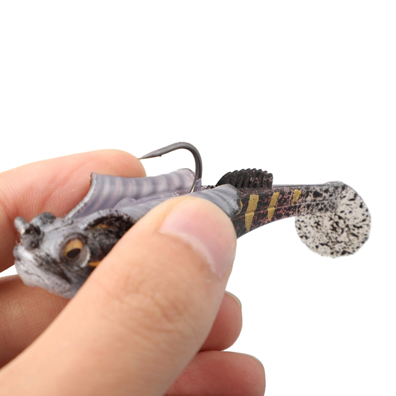 Fishing Lure Soft Body Paddle Tail Swimbait Fishing Lure Poses Potential Hooks QTY Realism Saved Fin Hook Abuse
Fishing Lure Soft Body Paddle Tail Swimbait Fishing Lure Poses Potential Hooks QTY Realism Saved Fin Hook Abuse