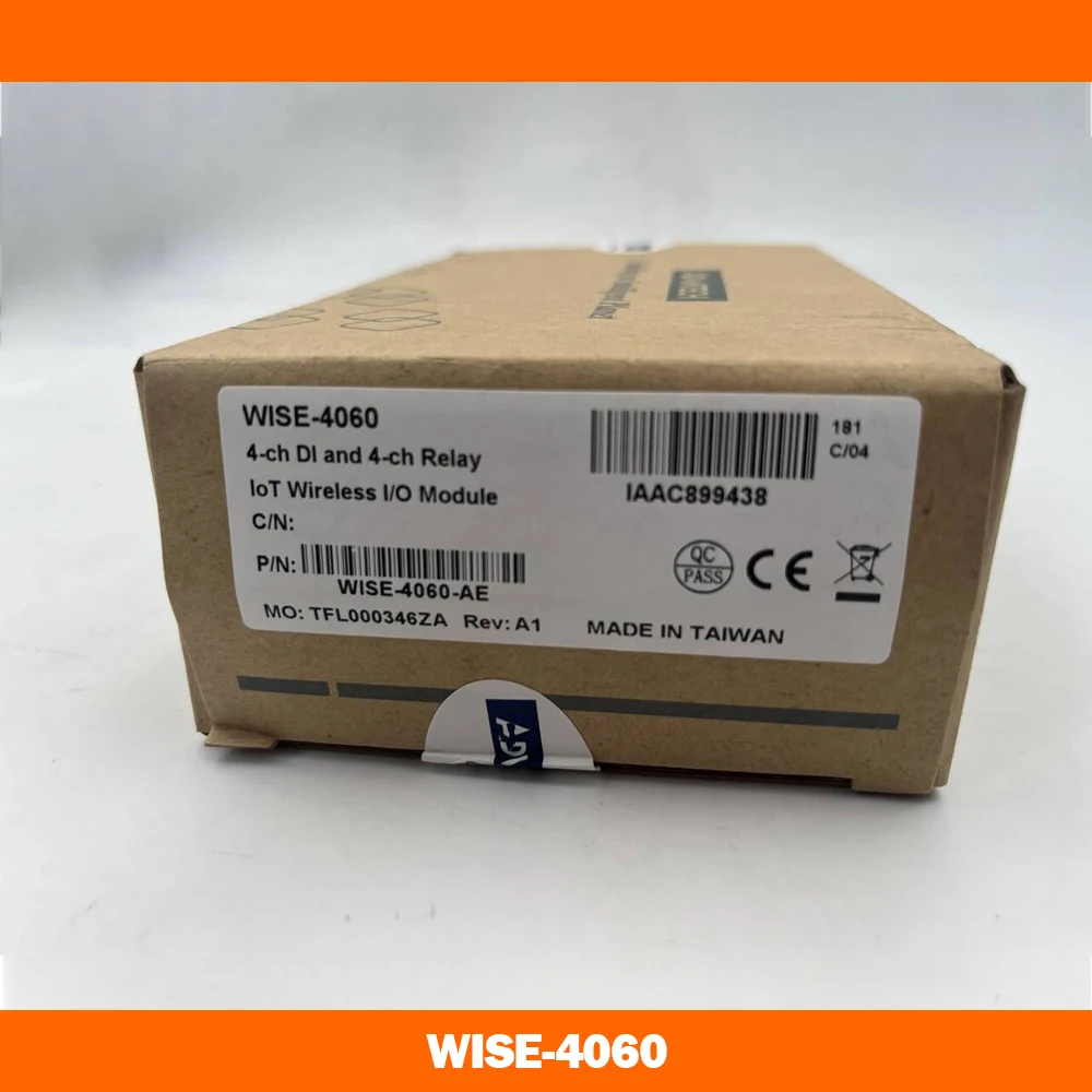 Brand New For ADVANTECH 4-channel Isolated Digital Input Isolated Relay Output Wireless I/O Module WISE-4060
Brand New For ADVANTECH 4-channel Isolated Digital Input Isolated Relay Output Wireless I/O Module WISE-4060