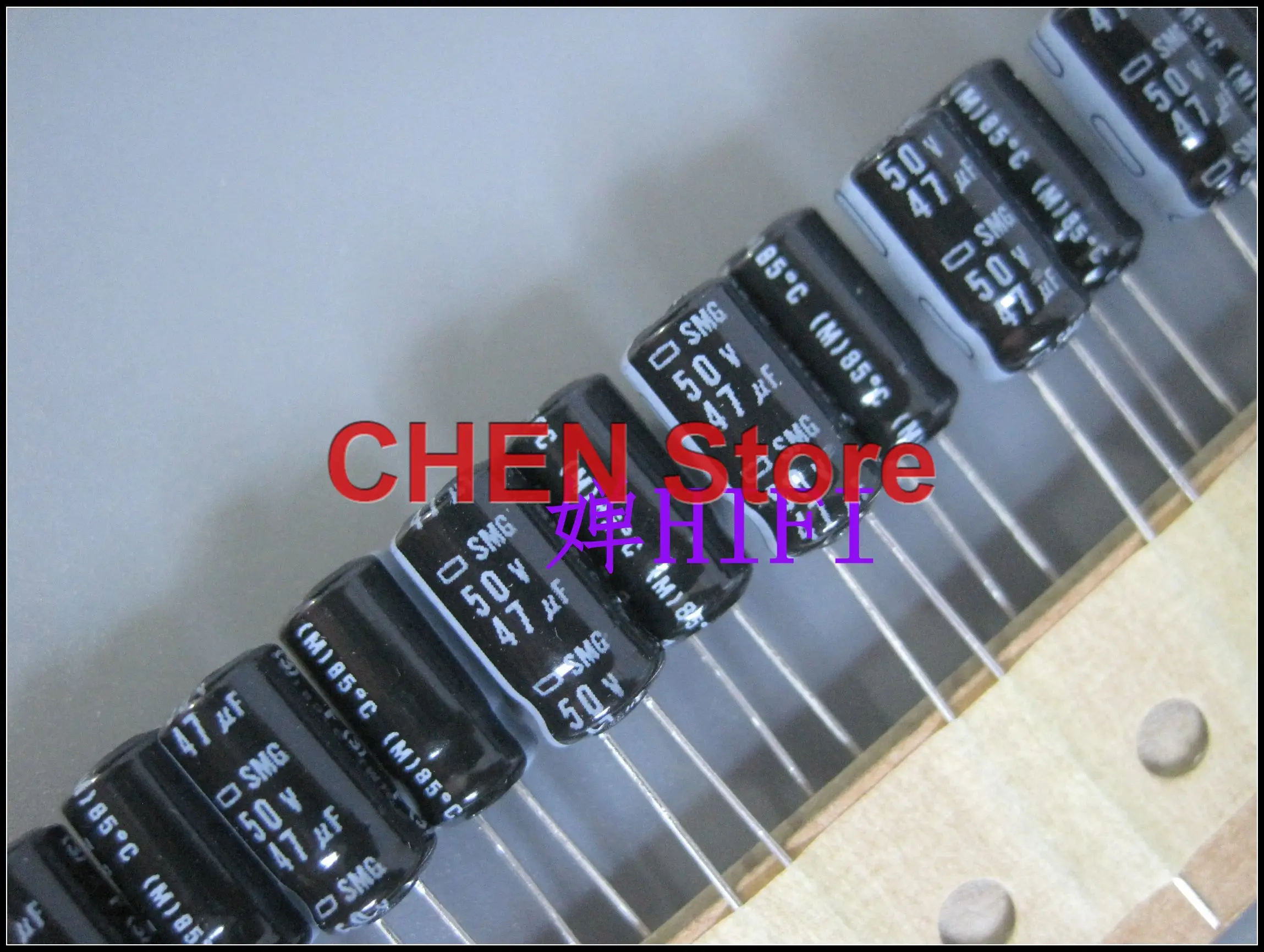 

50PCS Original Japan NIPPON SMG 50V47UF 6.3x11mm 85 degrees CHEMI-CON electrolytic capacitors NCC smg 47UF 50V