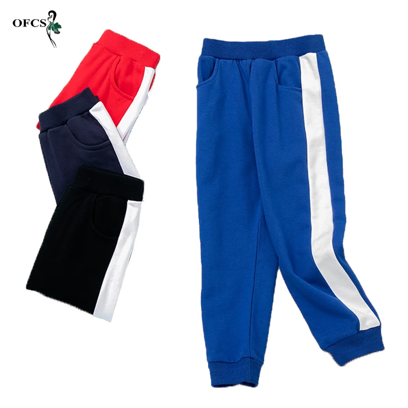 

Autumn Kids Pants Boy Girls High Quality Outer Wear Sports Pants 2-15Years Young Children' Clothes Casual Enfant Garcon Trousers