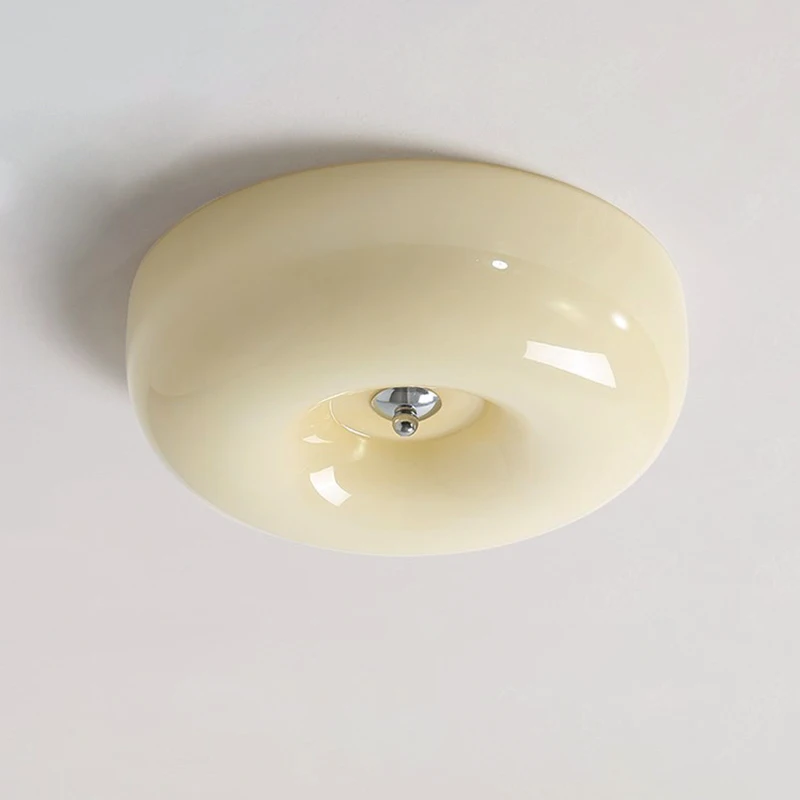 Modern Glass Ceiling Lights Bauhaus Cream Lamps For Living Room Bedroom Study Room Balcony Aisle Cloakroom LED Lighting Fixtures
Modern Glass Ceiling Lights Bauhaus Cream Lamps For Living Room Bedroom Study Room Balcony Aisle Cloakroom LED Lighting Fixtures