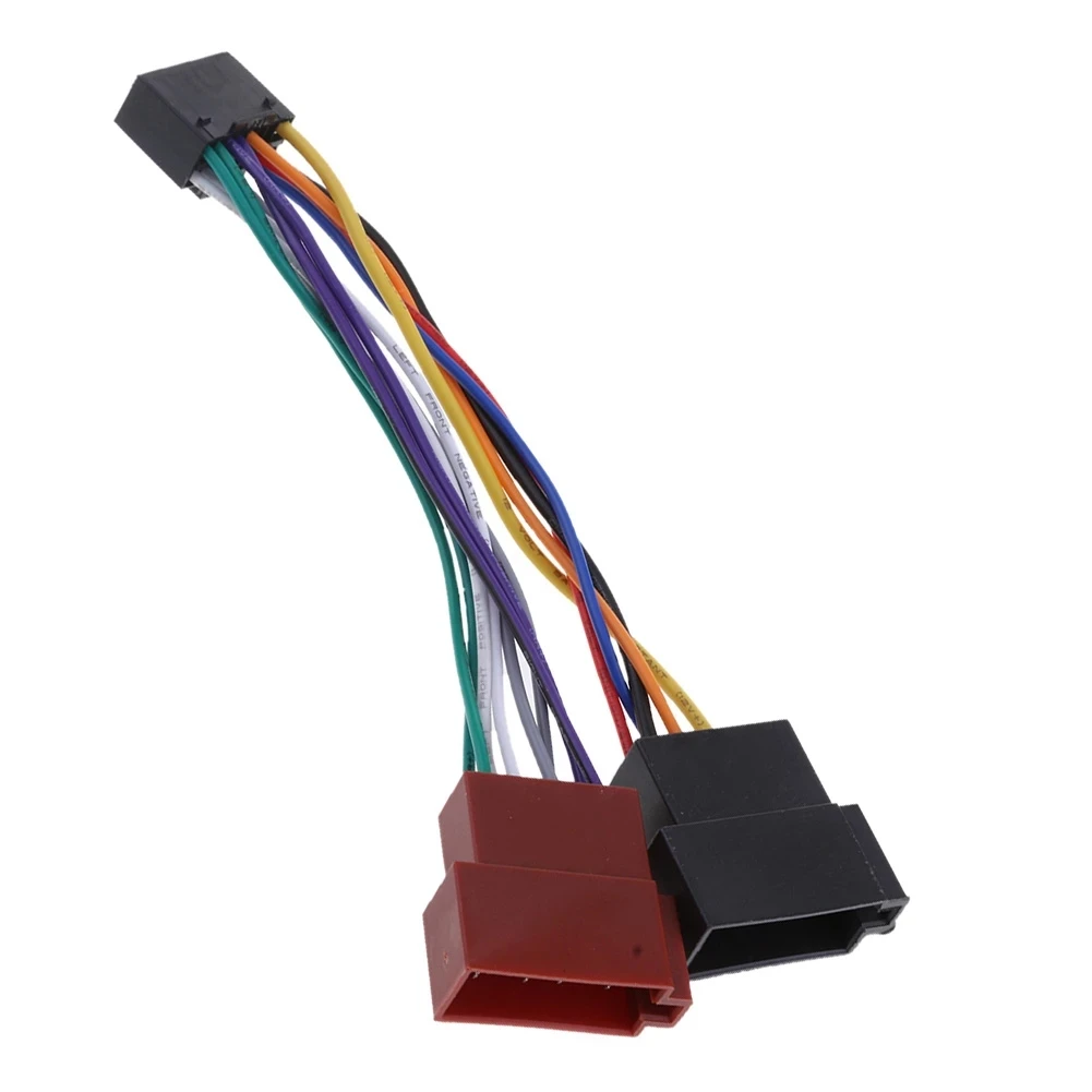 16 Pin ISO Wiring Harness Connector Adaptor Car Stereo Radio ISO Wire Harness Kits Power Speak ACC Extension 60cm Adapter Cable
16 Pin ISO Wiring Harness Connector Adaptor Car Stereo Radio ISO Wire Harness Kits Power Speak ACC Extension 60cm Adapter Cable