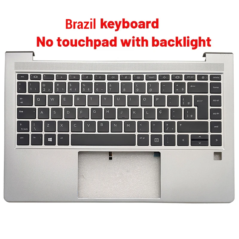 New For HP Elitebook 640 645 G9 Latin/US/Spanish Keyboard Palmrest Upper Cover Case Backlit 4BX8QTA00S0 New For HP Elitebook 640 645 G9 Latin/US/Spanish Keyboard Palmrest Upper Cover Case Backlit 4BX8QTA00S0