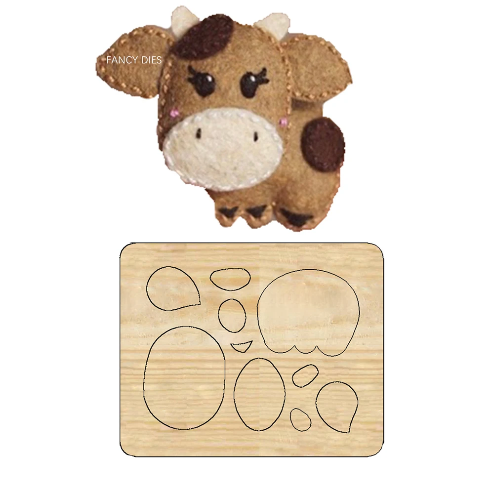 Animal Cow Decoration Wooden Cutting Dies Craft Knife Mold Compatible With Most Die Cuts Machines
Animal Cow Decoration Wooden Cutting Dies Craft Knife Mold Compatible With Most Die Cuts Machines