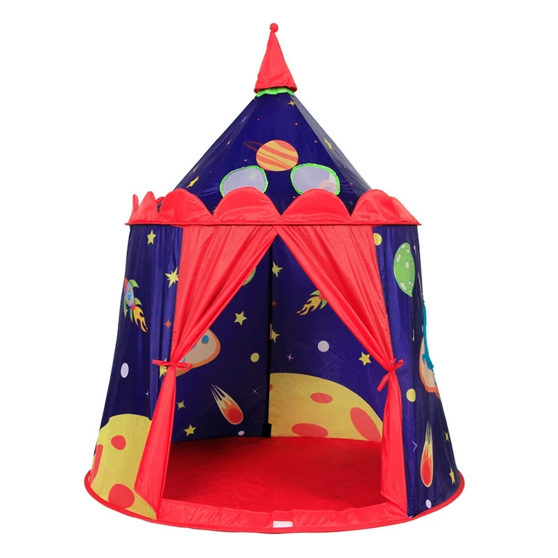 

Prince Castle Play Tent For Boys Toddlers Indoor And Outdoor Playhouse Folding Portable Play Teepee Gift For Kids