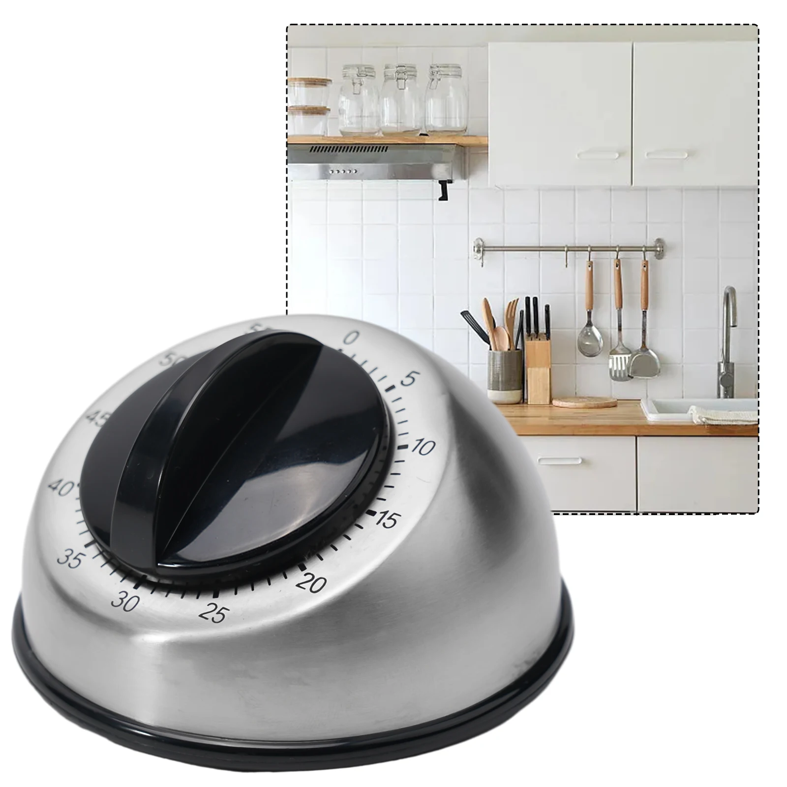 Maximize Efficiency and Minimize Risk with Stainless Steel Kitchen Cooking Timer 60MINUTE Long Ring Bell Alarm
Maximize Efficiency and Minimize Risk with Stainless Steel Kitchen Cooking Timer 60MINUTE Long Ring Bell Alarm