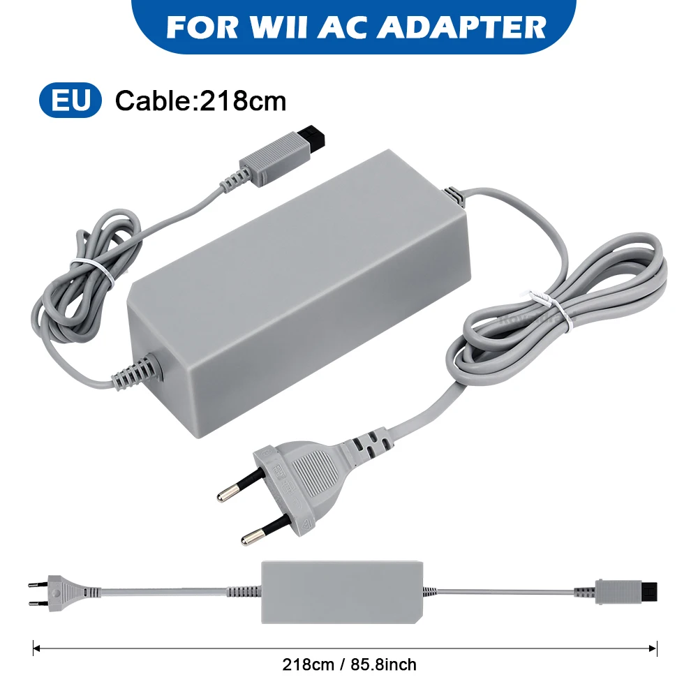 NEW For Wii Game Console AC Adapter 100-240V 12V 3.7A Home Wall Power Supply AC Charger Adapter EU US Plug High Quality NEW For Wii Game Console AC Adapter 100-240V 12V 3.7A Home Wall Power Supply AC Charger Adapter EU US Plug High Quality