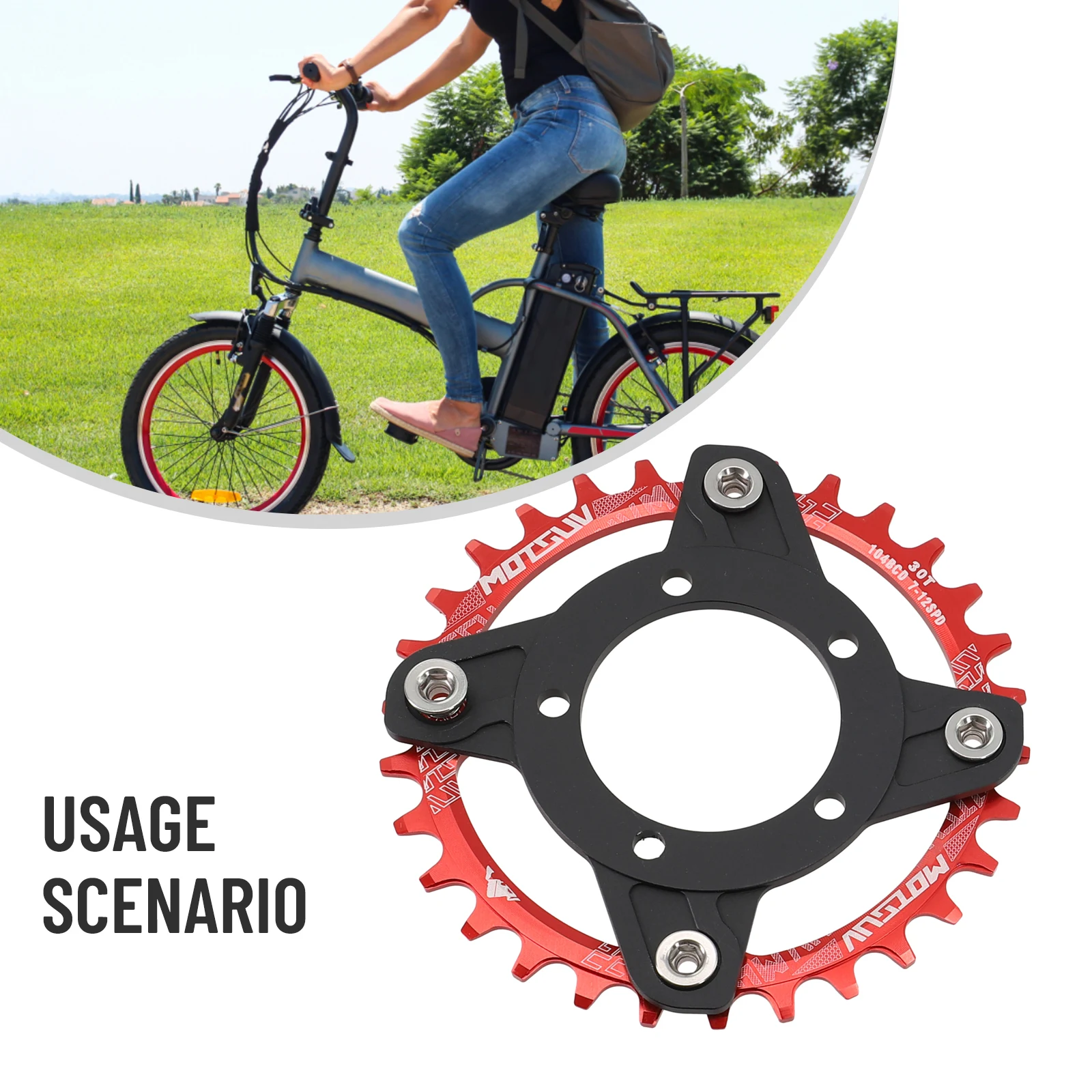 Brand New Chainring Kits Chain Wheel 30/32/34/36/38T Aluminum Alloy Bafang Spider Adapter Chain Ring E-bike Accessories
Brand New Chainring Kits Chain Wheel 30/32/34/36/38T Aluminum Alloy Bafang Spider Adapter Chain Ring E-bike Accessories