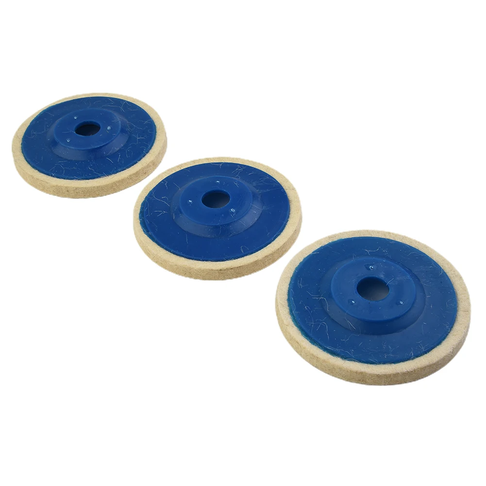 Set Of 3 Felt Polishing Wheel Discs For Polishing Glass Scratches Grinding For 100 Angle Grinder Stainless Steel Abrasive Tools
Set Of 3 Felt Polishing Wheel Discs For Polishing Glass Scratches Grinding For 100 Angle Grinder Stainless Steel Abrasive Tools