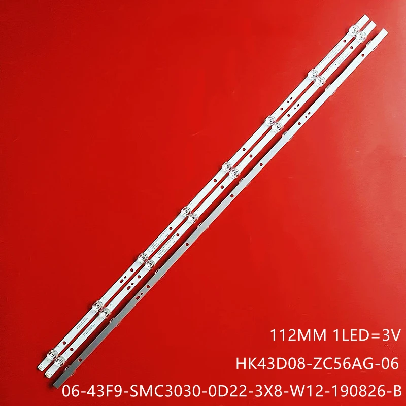 Фонарь для подсветки Haier 43 ''TV 06-43F9-SMC3030-0D22-3X8-W12-190826-B H43E18 43un265t светодиодный A HK430WLEDM
Фонарь для подсветки Haier 43 ''TV 06-43F9-SMC3030-0D22-3X8-W12-190826-B H43E18 43un265t светодиодный A HK430WLEDM
