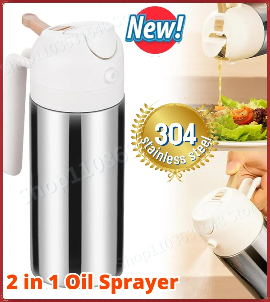 2024 Oil Spray Kitchen Olives Oil Sprayer 2 in 1 Spray Bottle Cooking Sprayer Oil Cruet Camping Outdoor Barbecue 360/430/500ML
2024 Oil Spray Kitchen Olives Oil Sprayer 2 in 1 Spray Bottle Cooking Sprayer Oil Cruet Camping Outdoor Barbecue 360/430/500ML