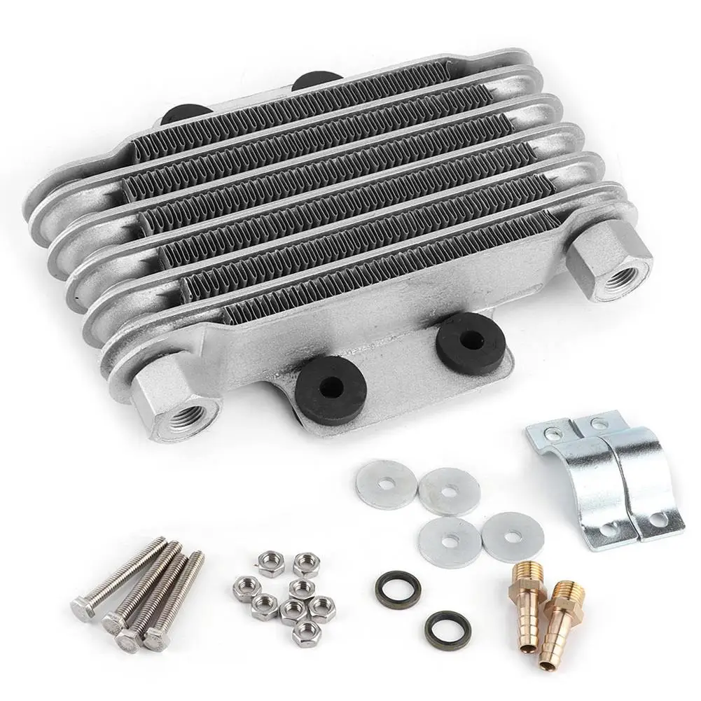 Aluminum Alloy Engine Oil Cooler Kit 6 Row Durable Accessory for Motorcycles Dirt Bikes
Aluminum Alloy Engine Oil Cooler Kit 6 Row Durable Accessory for Motorcycles Dirt Bikes