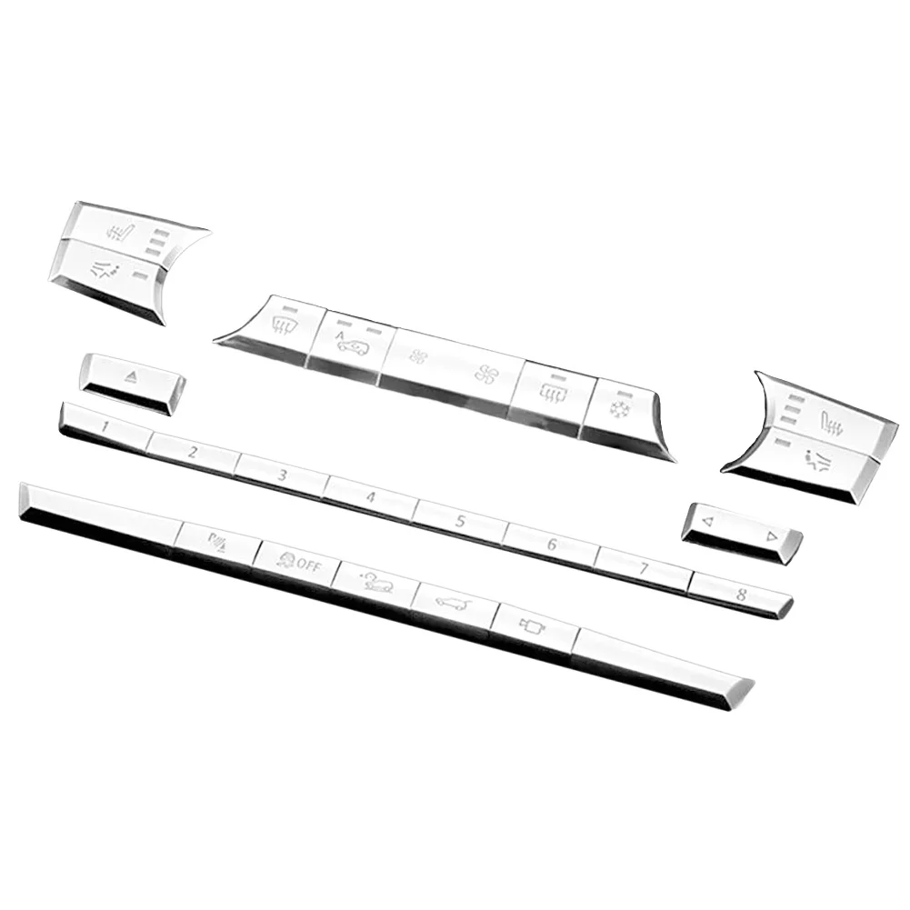 1set Silver ABS AC Buttons Cover Stickers Trim Car Console CD Panel Multimedia For BMW X6 E70 E71 Interior Accessories
1set Silver ABS AC Buttons Cover Stickers Trim Car Console CD Panel Multimedia For BMW X6 E70 E71 Interior Accessories
