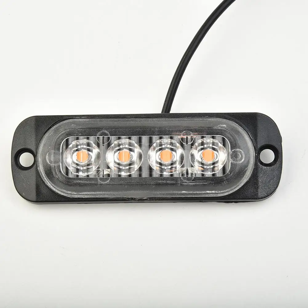 12-24V 12W 4LED Yellow Truck Van Bar Off-road Car Urgent Fog Light Lamp Ultra Thin Super Bright Surface Mount Low Comsumption
12-24V 12W 4LED Yellow Truck Van Bar Off-road Car Urgent Fog Light Lamp Ultra Thin Super Bright Surface Mount Low Comsumption