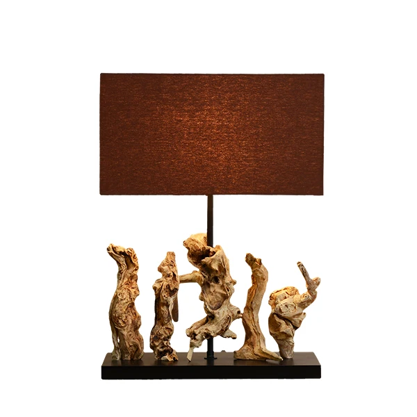 Southeast Asia solid wood craft large table lamp designer weathered wood decorative table lamp
Southeast Asia solid wood craft large table lamp designer weathered wood decorative table lamp