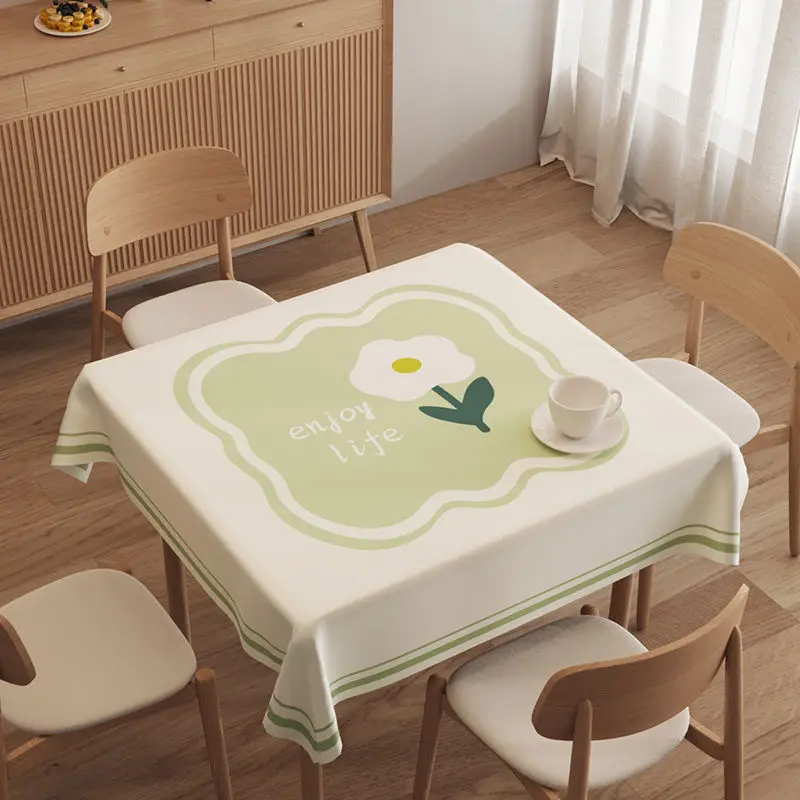 Square Tablecloth Waterproof and Oil Resistant Small Fresh Square Tablecloth Dining Mat Mesas De Jantar Decoração Cozinha Tapete
Square Tablecloth Waterproof and Oil Resistant Small Fresh Square Tablecloth Dining Mat Mesas De Jantar Decoração Cozinha Tapete