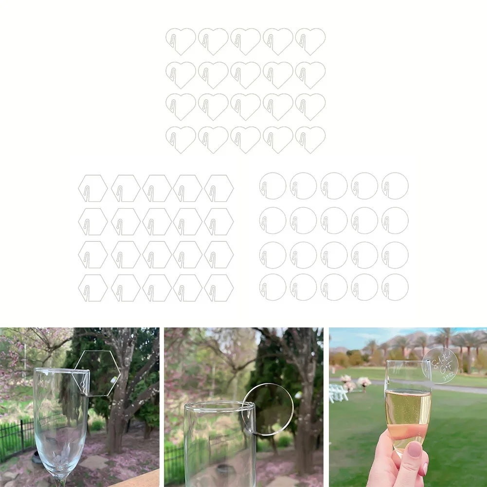 20Pcs Acrylic Cocktail Cup Pendants Wedding Celebration Decoration Supplies Glass Charm Drink Tag Blank Marker Party Ornaments
20Pcs Acrylic Cocktail Cup Pendants Wedding Celebration Decoration Supplies Glass Charm Drink Tag Blank Marker Party Ornaments