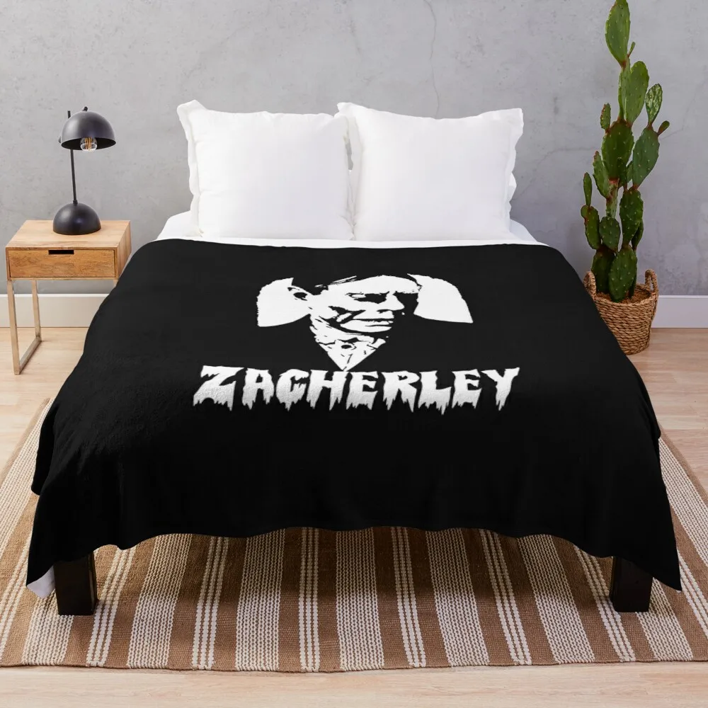 

Zacherley Cool Ghoul Gothic GrungeThrow Blanket Sofa Quilt
