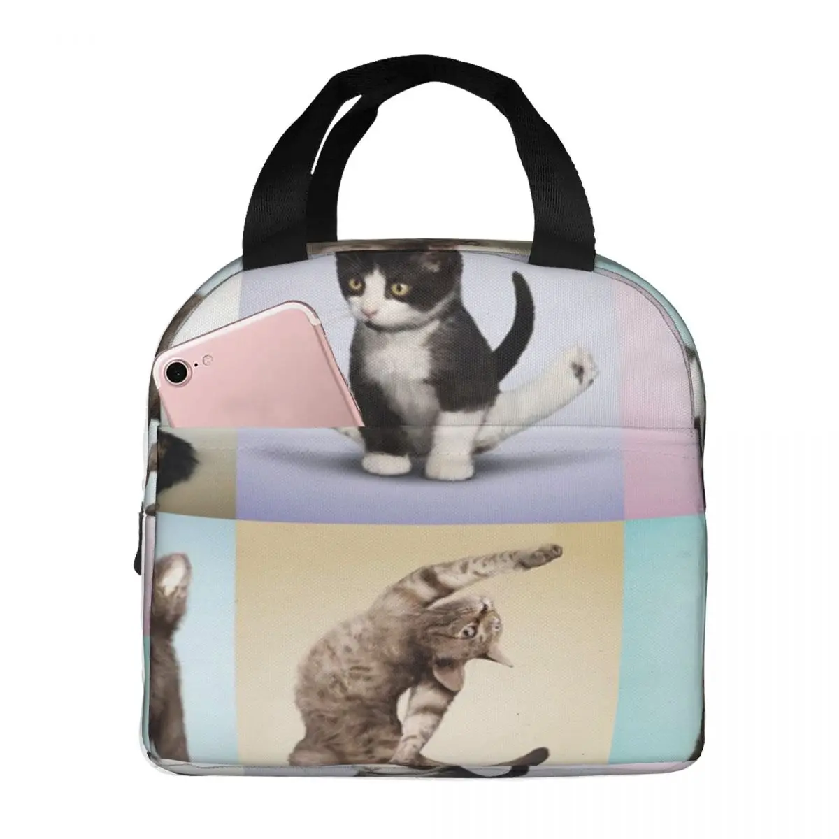 Yoga Cats Kitty Portable Insulated Oxford Lunch Bag Reusable Lunch Box Lunch Organizer Thermal Cooler Tote Bag
Yoga Cats Kitty Portable Insulated Oxford Lunch Bag Reusable Lunch Box Lunch Organizer Thermal Cooler Tote Bag