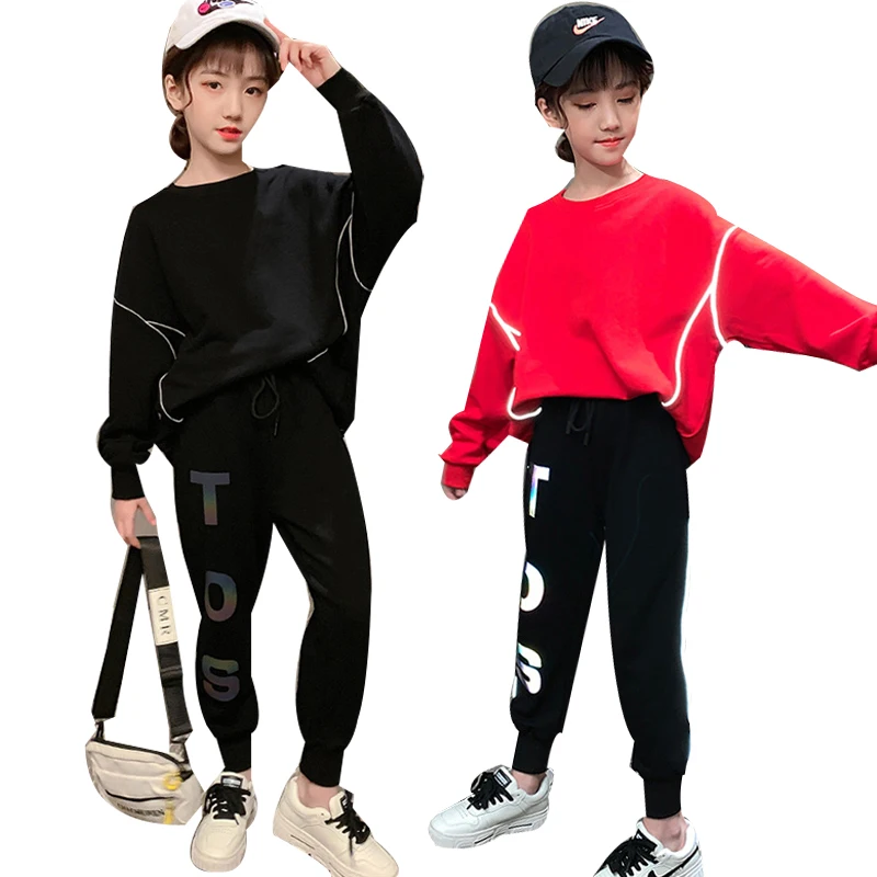 Baby Girls Teens Clothes Child Reflective Sweatshirt Pants Christmas Halloween Sets 4 5 6 7 8 9 10 11 12 Years kids sports suits
Baby Girls Teens Clothes Child Reflective Sweatshirt Pants Christmas Halloween Sets 4 5 6 7 8 9 10 11 12 Years kids sports suits
