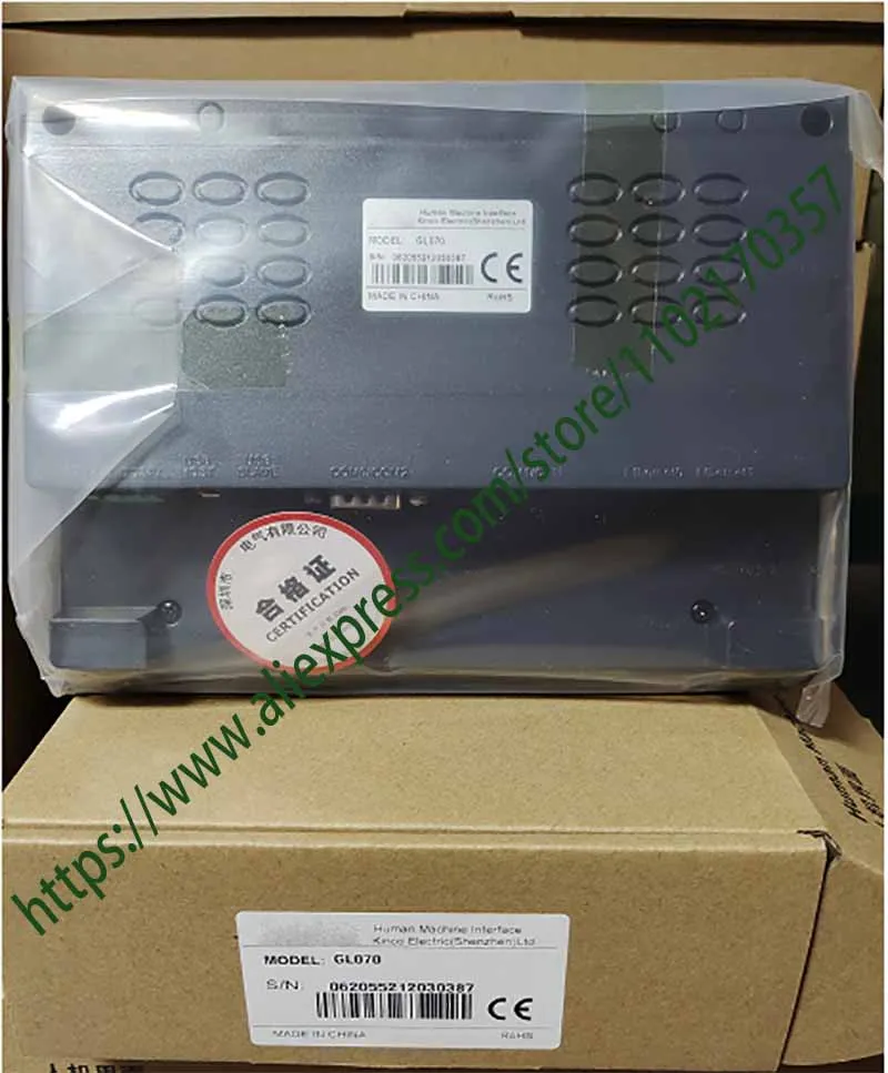New Original GL070 GL070E GH070E GH070 Ethernet 1 USB Host New Human Machine Interface Upgrade MT4434TE MT4434T
New Original GL070 GL070E GH070E GH070 Ethernet 1 USB Host New Human Machine Interface Upgrade MT4434TE MT4434T